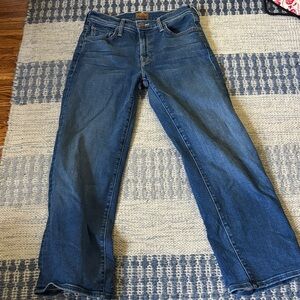 MOTHER Women's mid rise jeans